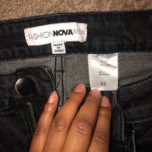 Men Fashion Nova ripped jeans